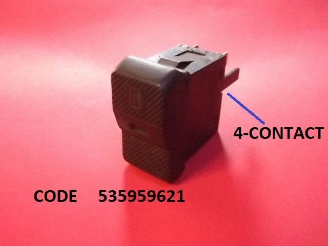 Windscreen/window heater switch 535959621