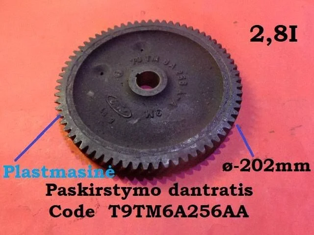 Pozostałe części silnika T9TM6A256AA
