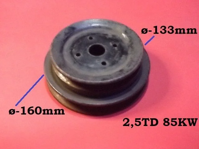 Veepumba rihmaratas MD120EF27