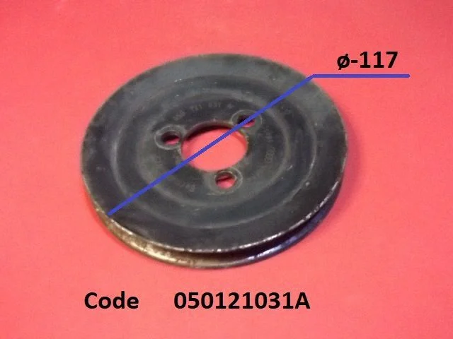 Water pump pulley 050121031A