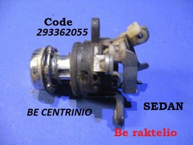 Tailgate exterior lock 293362055