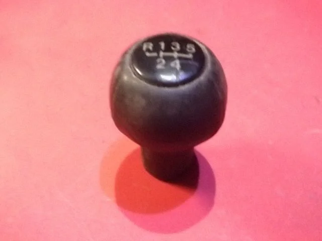 Gear lever shifter trim leather/knob SEAT5PSR