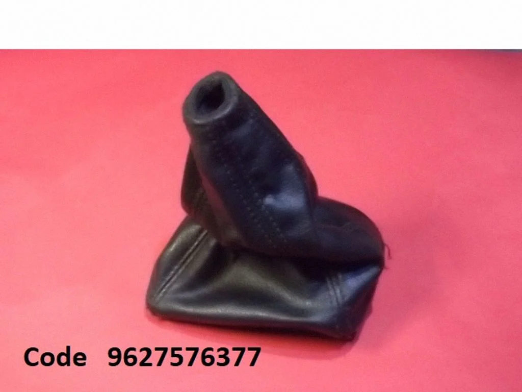 Gear lever shifter trim leather/knob 9627576377