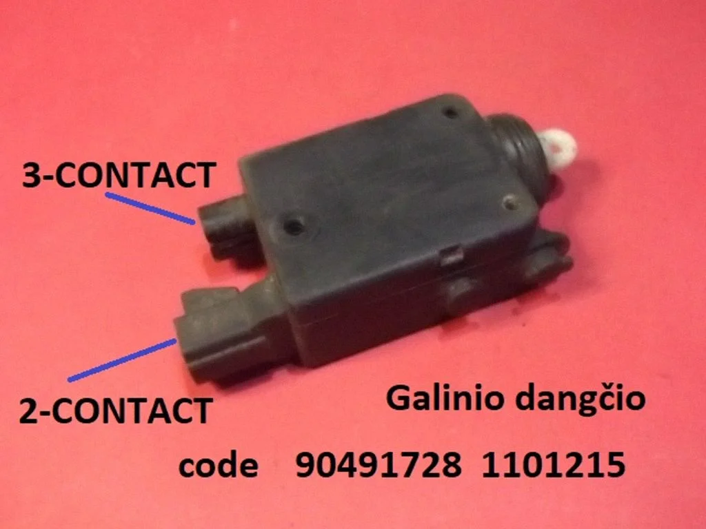 Central locking motor 90491728