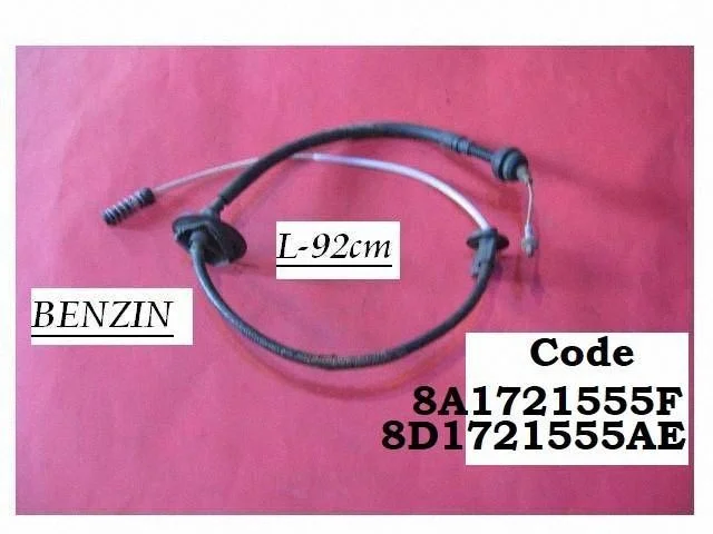 Throttle cable 8A1721555F