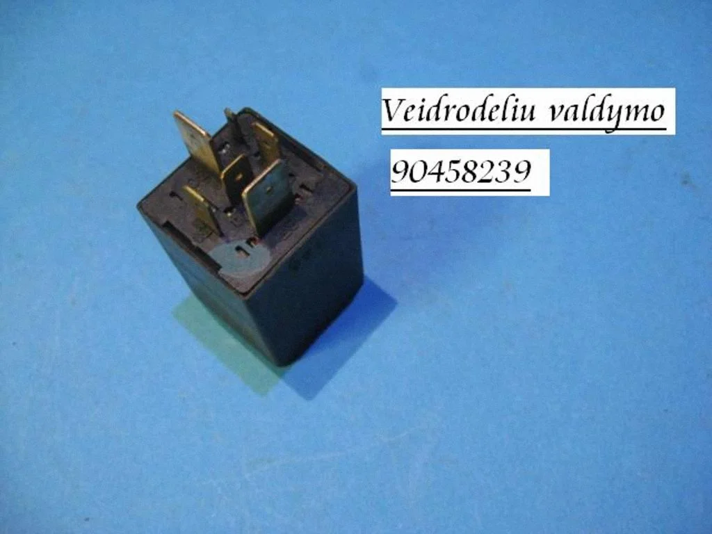 Veidrodelių valdymo blokas