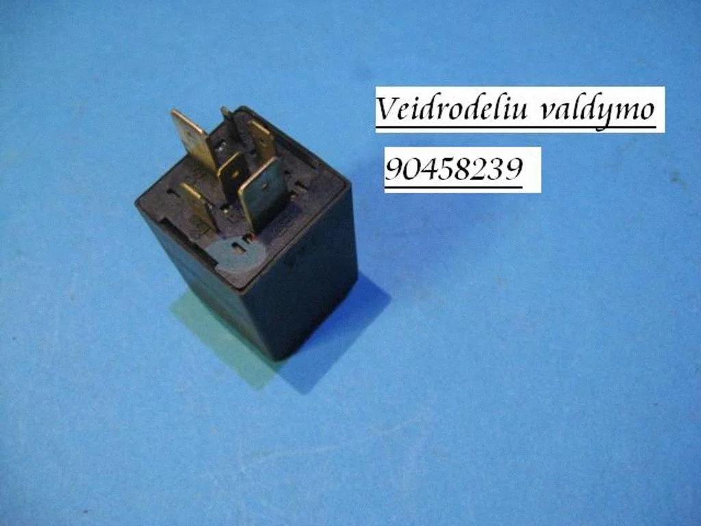 Veidrodelių valdymo blokas