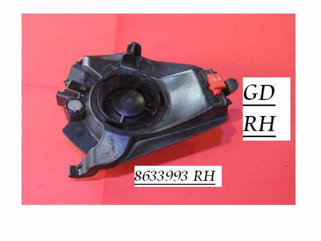 High frequency speaker in the rear doors 8633993RH