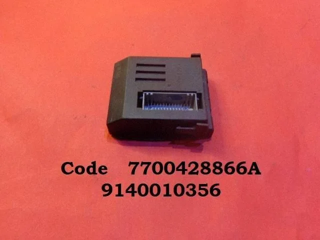 Gaisa kondicioniera/apsildes vadības bloks 7700428866A