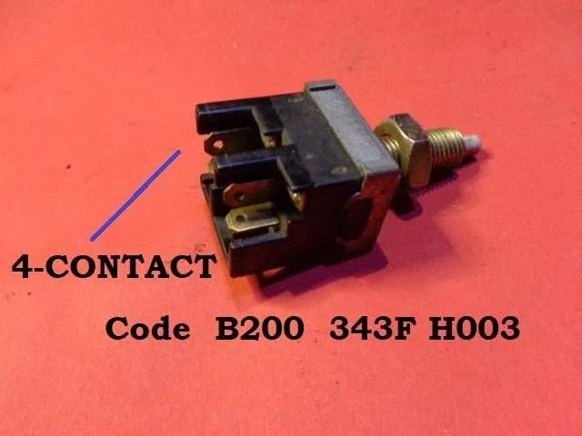 Brake pedal sensor switch 343F