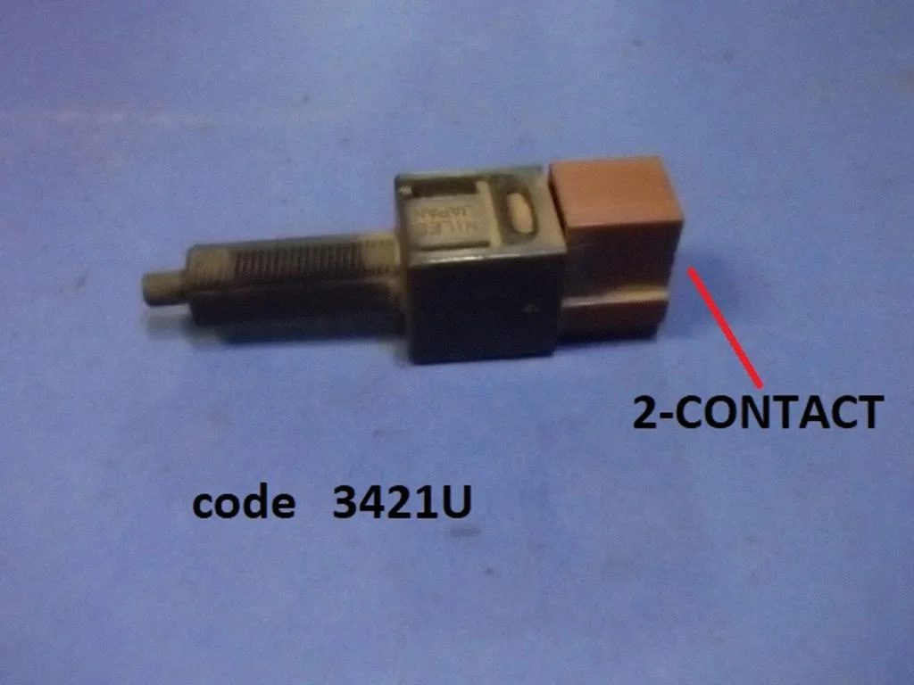 Brake pedal sensor switch 3421U