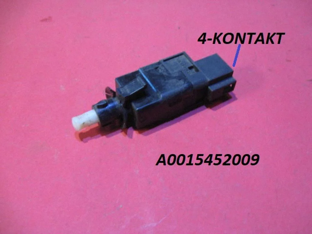 Brake pedal sensor switch A0015452009