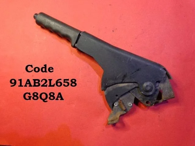 Handbrake/parking brake lever assembly 91AB2L658