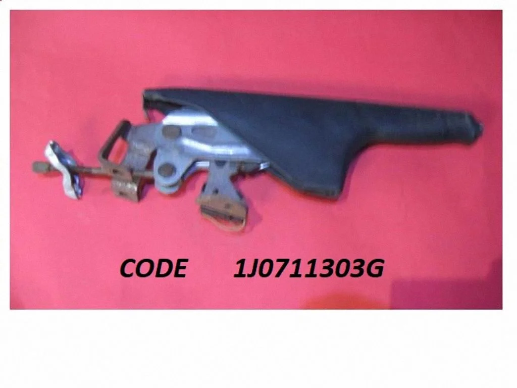 Handbrake/parking brake lever assembly 1J0711303G