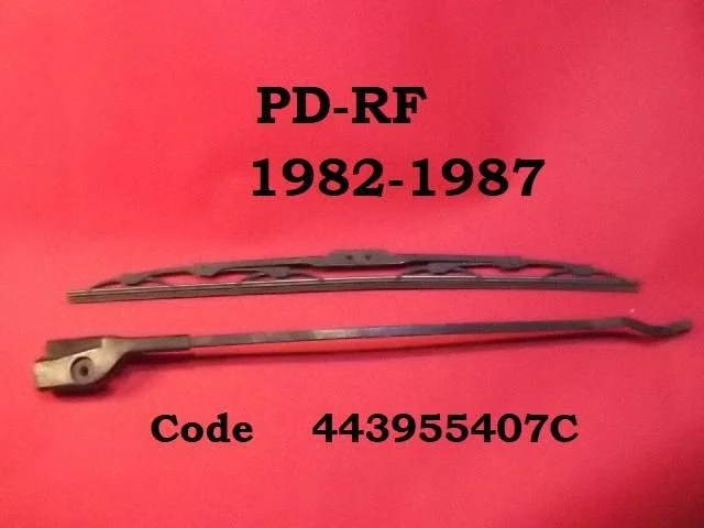 Front wiper blade arm 443955407C