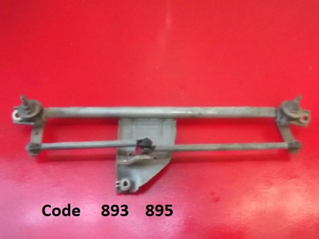 Front wiper linkage