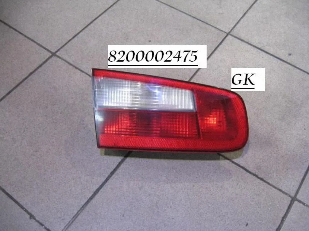 Tailgate rear/tail lights 8200002475