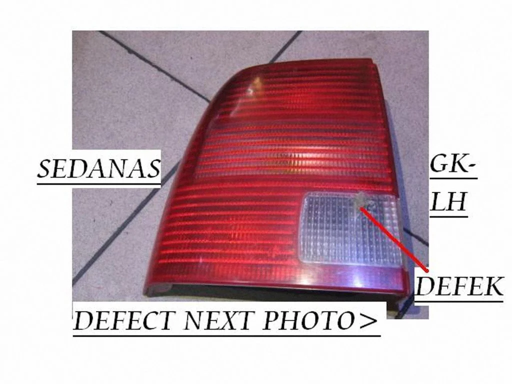 Rear/tail lights 3B5945095
