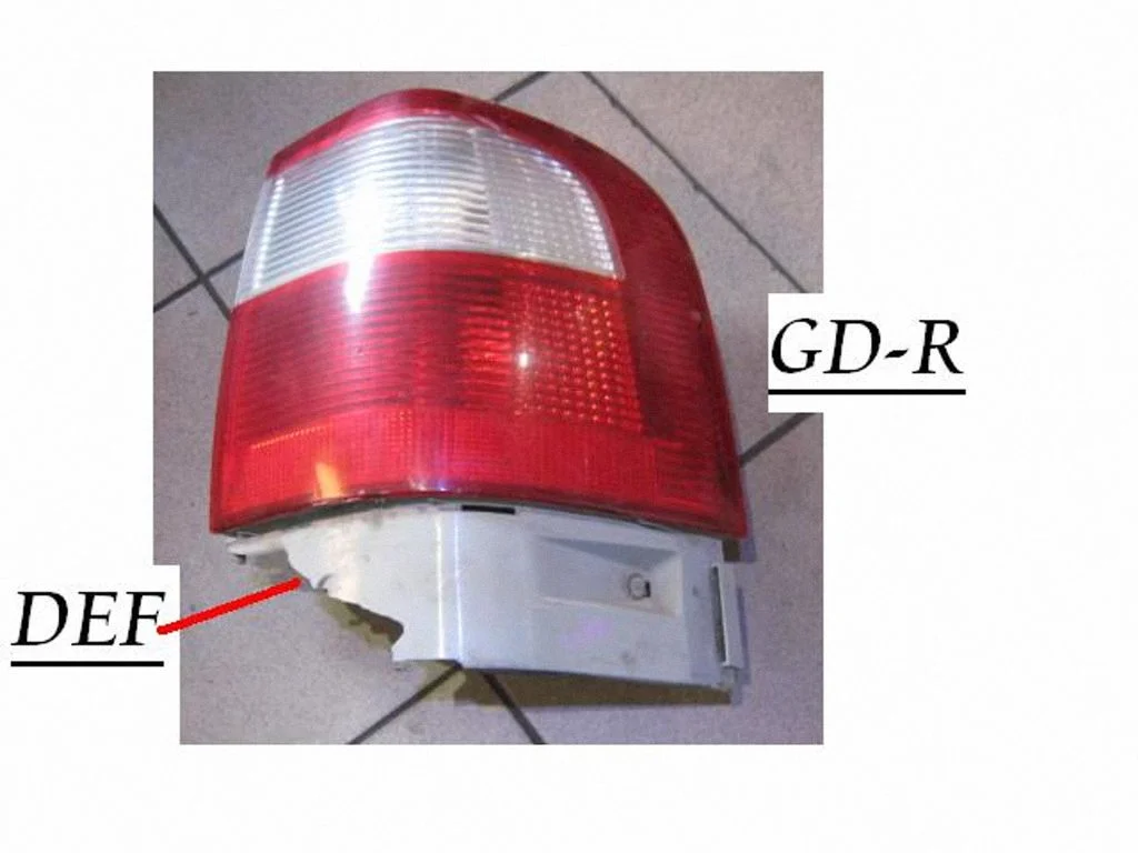 Rear/tail lights 7M5945258