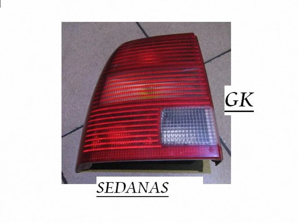 Rear/tail lights – left