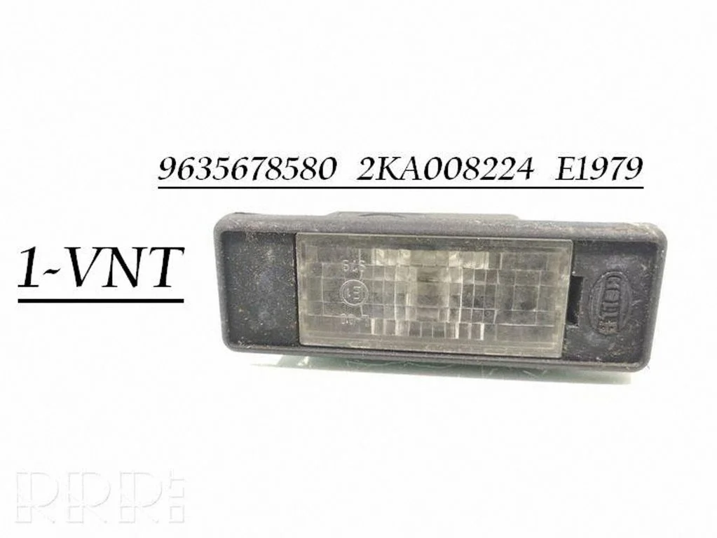 Number plate light 9635678580