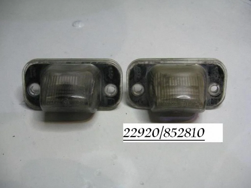 Number plate light 22920
