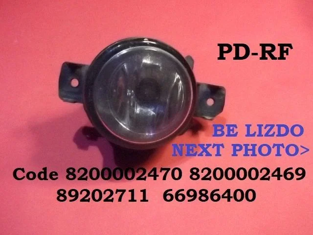 Priekšējais miglas lukturis 8200002470