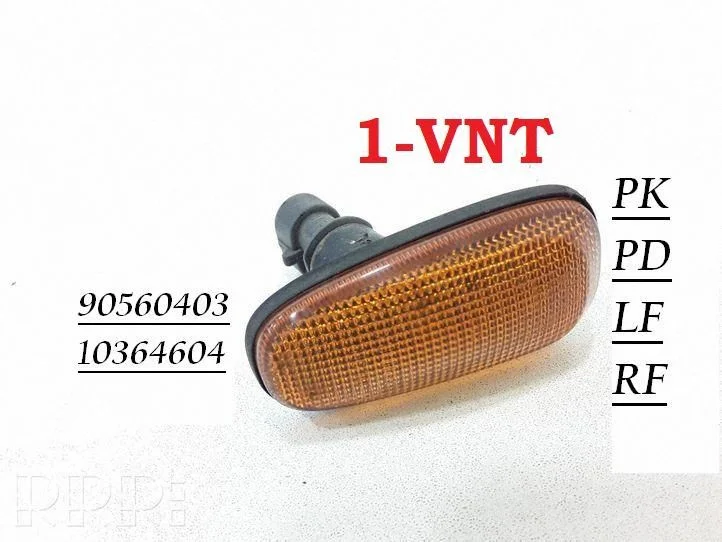 Front fender indicator light 90560403