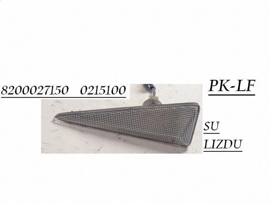 Front fender indicator light 8200027150