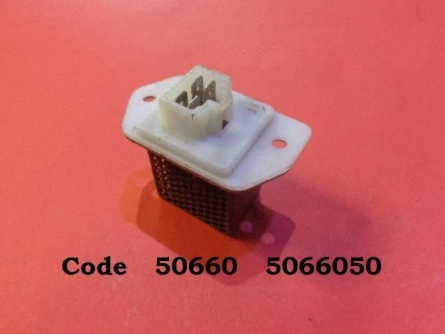 Heater blower motor/fan resistor 50660