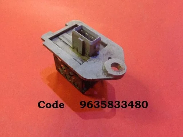 Rezystor dmuchawy 9635833480