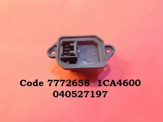 Heater blower motor/fan resistor – Fiat Bravo - Brava (1996-2002)