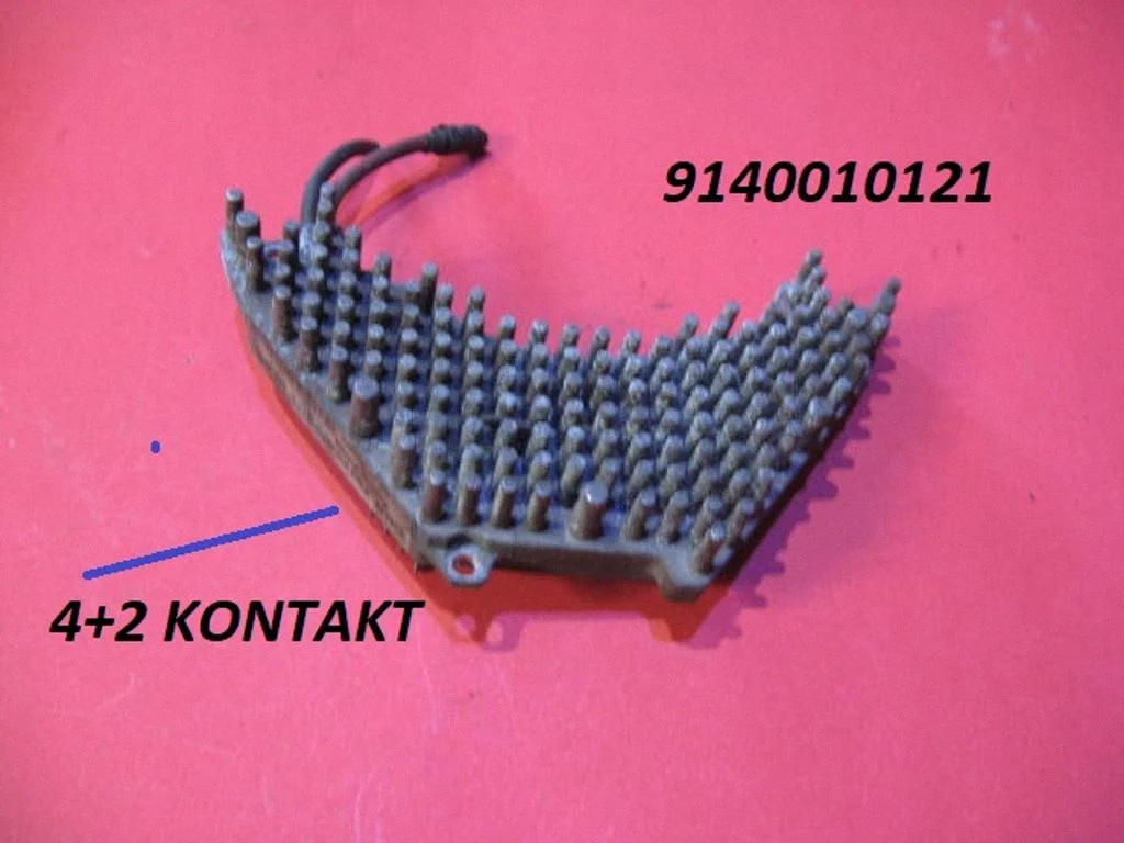 Krāsniņas ventilatora rezistors (reostats) 9140010121