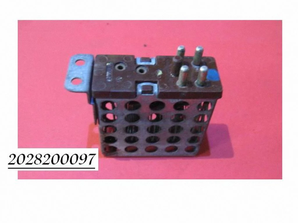 Heater blower motor/fan resistor 2028200097