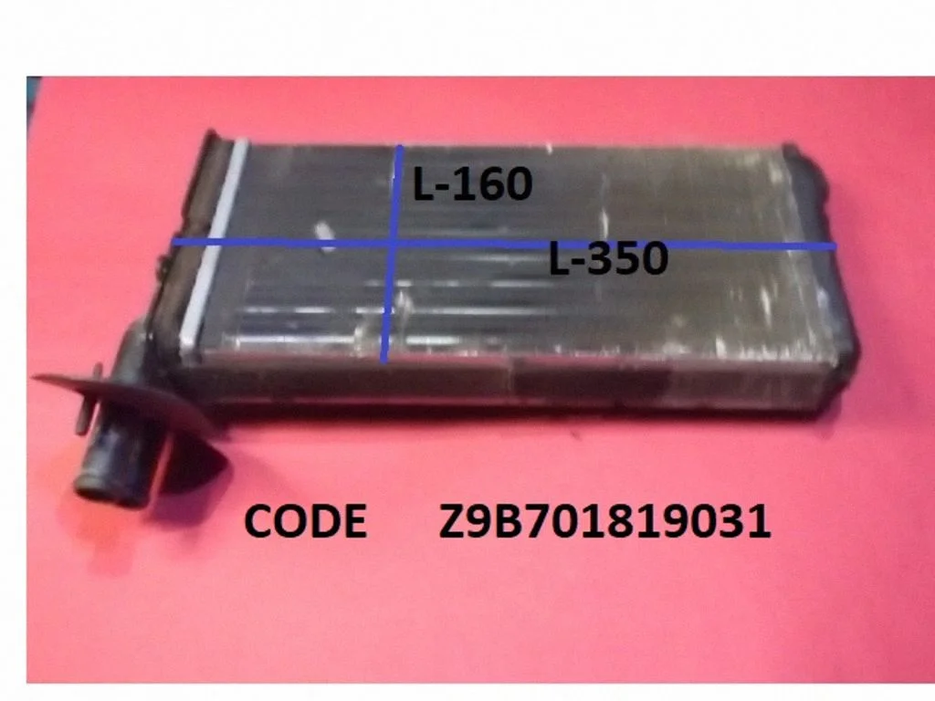 Heater blower radiator Z9B701819031