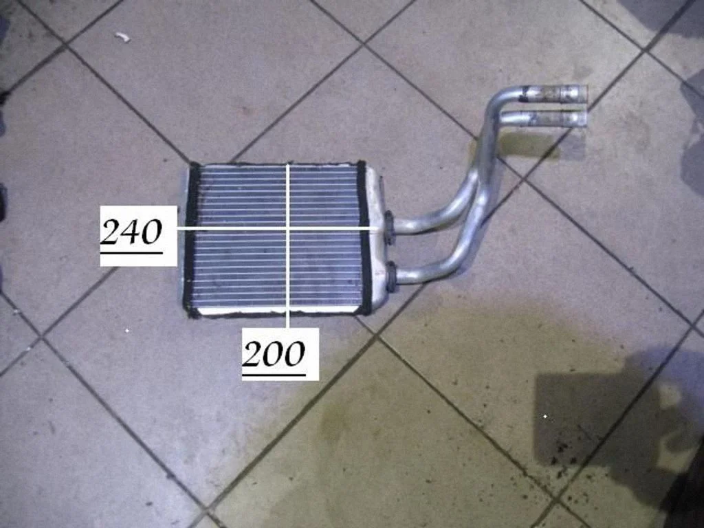 Krāsniņas radiators – vidējā