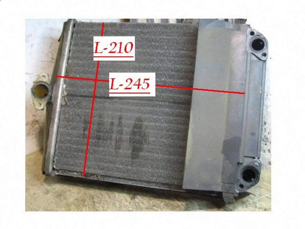Heater blower radiator E12483476