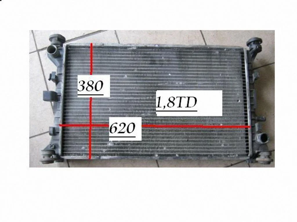 Coolant radiator – Ford Focus (1998-2004)