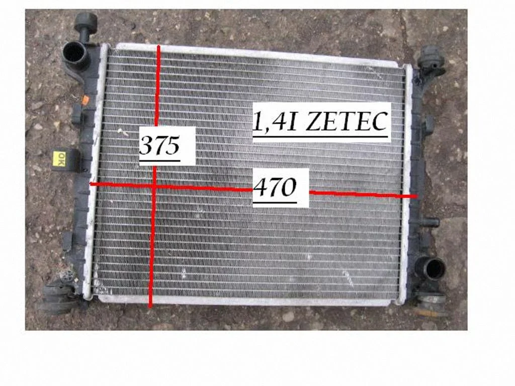 Coolant radiator 5663