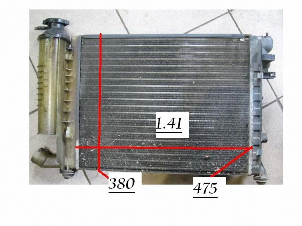 Coolant radiator CT052001