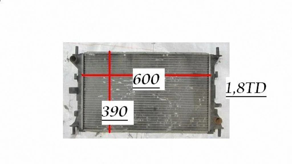 Coolant radiator 98AB8005DE