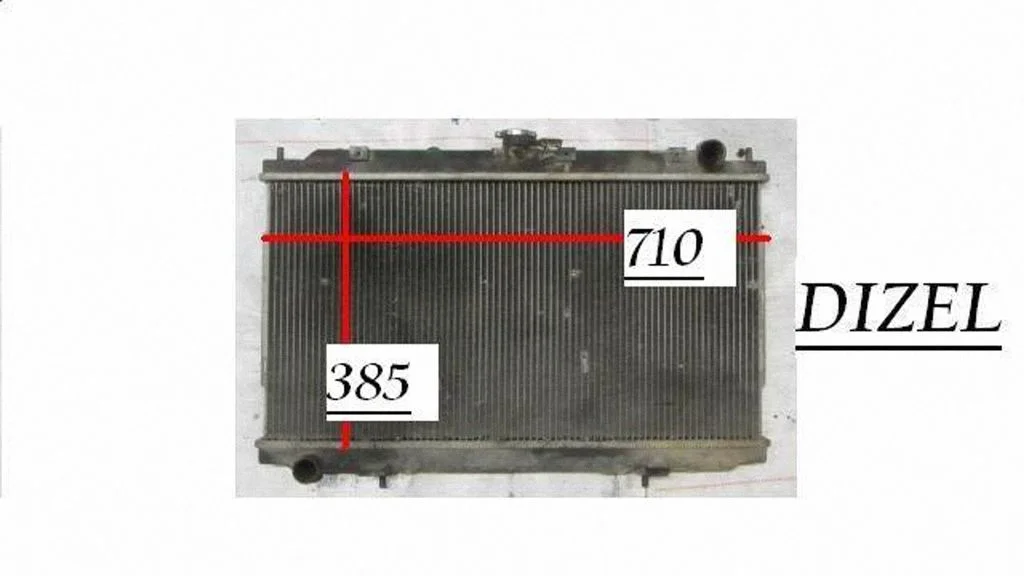 Coolant radiator PA66GF30