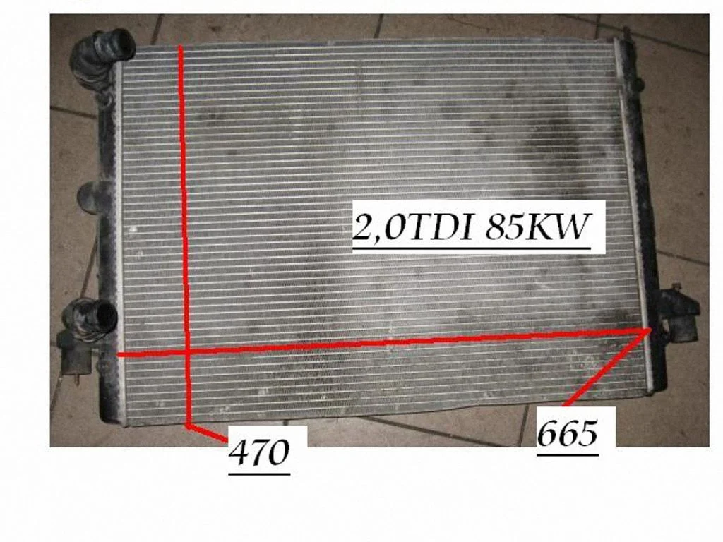 Jahutusvedeliku radiaator – Ford Galaxy (2000-2006)