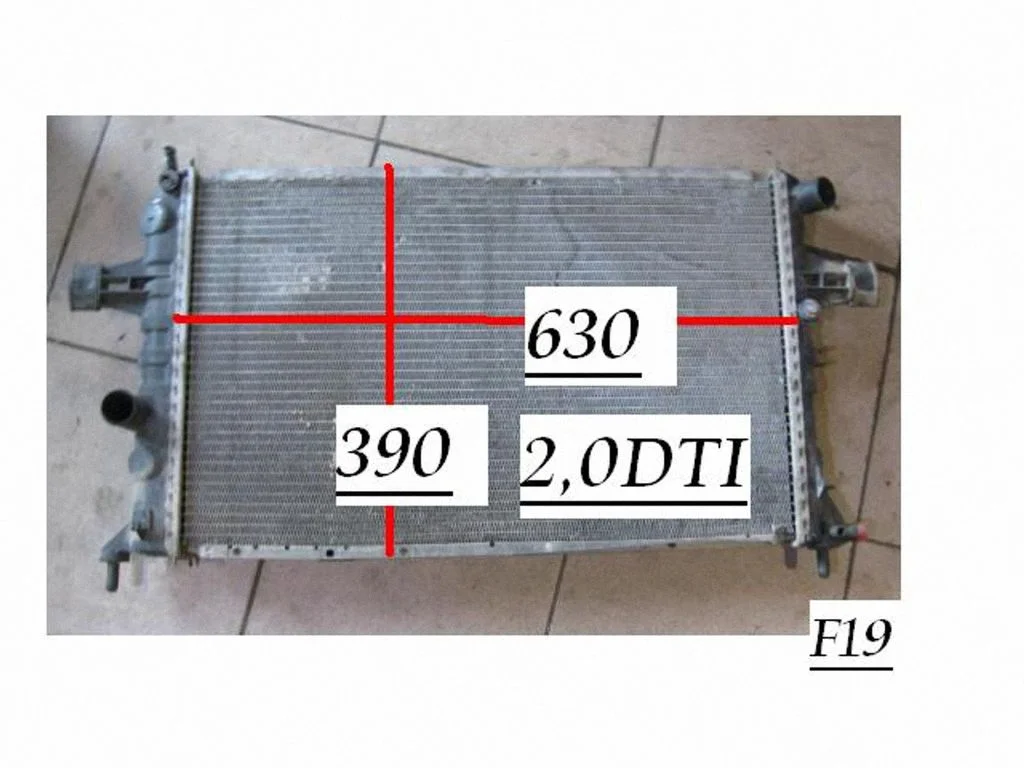 Jahutusvedeliku radiaator 20DTJCLIMATRON