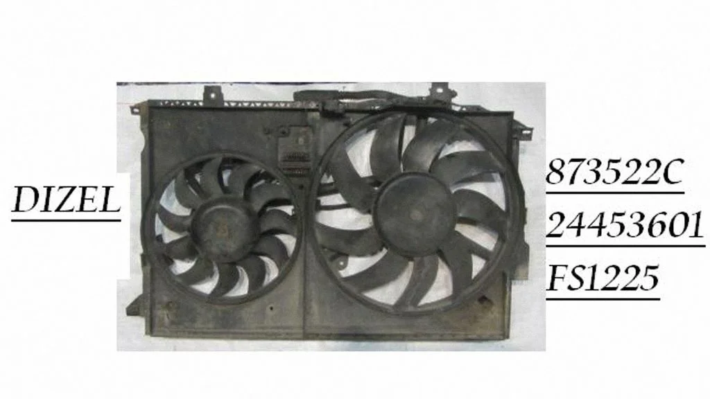 Elektriskais radiatora ventilators 873522C