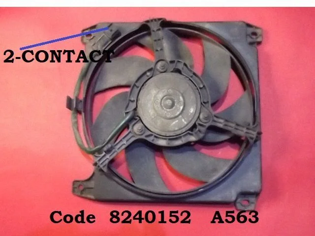 Elektriline radiaatori jahutusventilaator 8240152