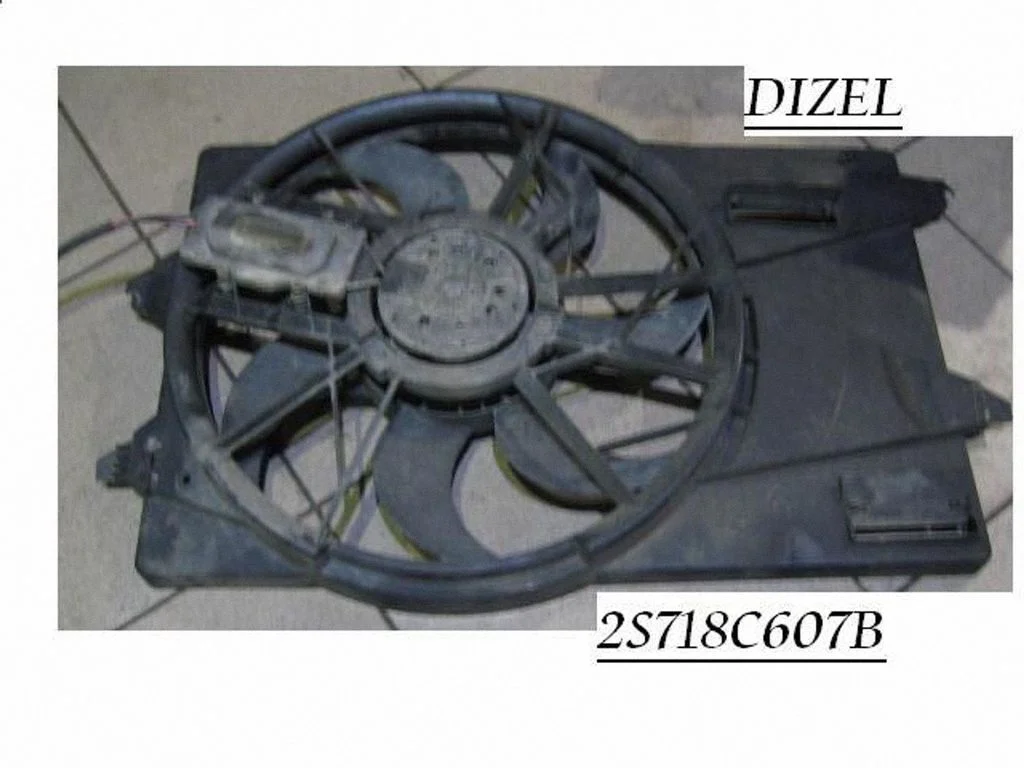 Electric radiator cooling fan 2S718C607B