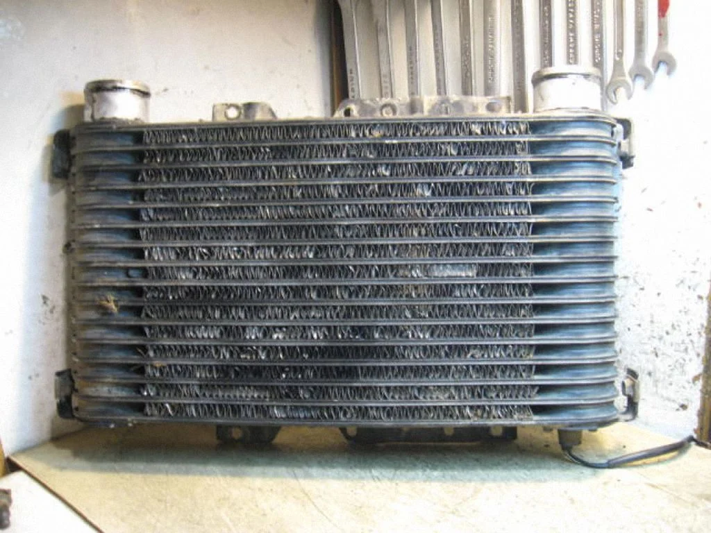 Intercooler radiator – left