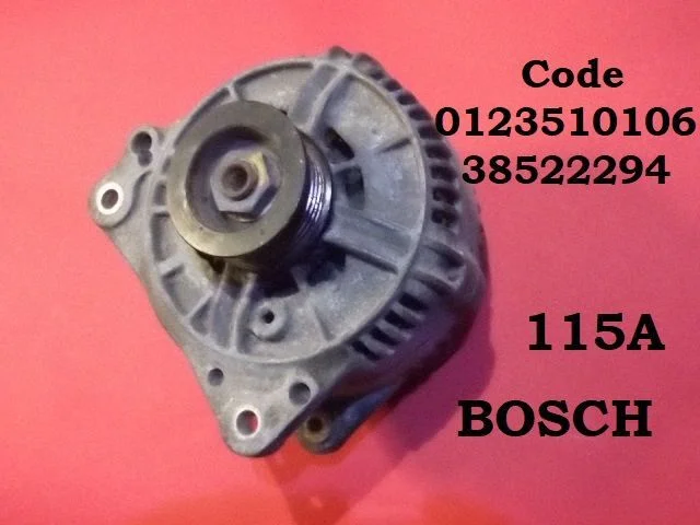 Generator/alternator 0123510106