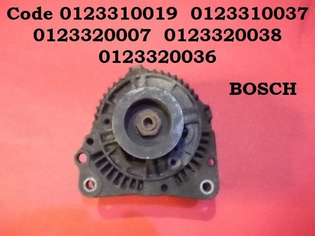 Generator/alternator 0123310019